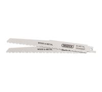 Draper 43065 Bi-Metal Reciprocating Saw Blades For Multi-Purpose Cutting 200Mm 6-12Tpi (Pack Of 2) each 2