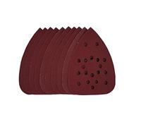 Draper 43387 Detail Sanding Sheets with Hook and Loop, 140mm, 240 Grit, SSD3 (Pack of 10)