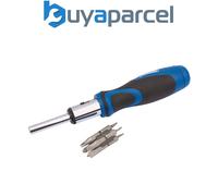 Draper 43640 Ratchet Screwdriver and Bit Set (13 Piece)