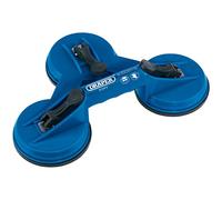 Draper 43846 Triple Suction Lifter, 118mm Ø , Blue