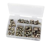 Draper 43962 GNA-M 70 Assorted Metric Grease Nipples, 70 Pieces , Blue