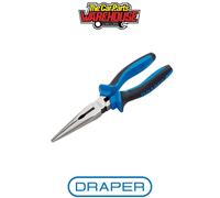 Draper 44143 Soft Grip Long Nose Pliers 200mm