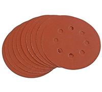 Draper 44344 Hook and Loop Sanding Disc, 400 Grit, 125mm, Pack of 10