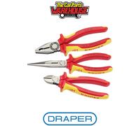 Draper 44948 KNIPEX 00 20 12 VDE Plier Assembly Pack (3 Piece)