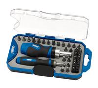Draper 46479 42 Piece Ratchet Screwdriver & Bit Set SL/PH/PZ/HX/TX