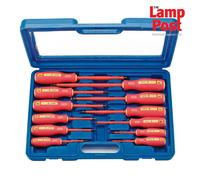 Draper 12pc Fully Insulated VDE Electricians Screwdriver Set 46541