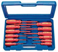 Draper 12pc Fully Insulated VDE Electricians Screwdriver Set 46541