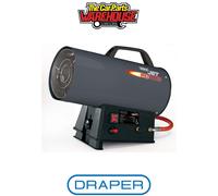 Draper Jet Force Propane Space Heater, 34,000 BTU/10 kW 47063