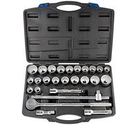 Draper Combined MM/AF Socket Set (HI-TORQ®) - 3/4 Sq. Drive (26 Piece Set)