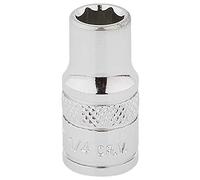 Draper 1/4" Drive Hi-Torq Bi Hexagon Socket Imperial 1/4" 1/4"
