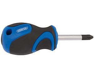 Draper 48929 No.2 x 38mm Pz Type Screwdriver with Soft Grip Handles