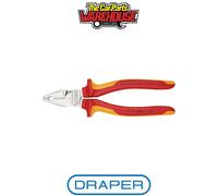 Knipex 02 06 180 Fully Insulated High Leverage Combination Pliers, 180mm