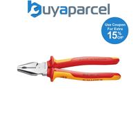 Draper 49169 KNIPEX 02 06 225 VDE High Leverage Combination Pliers, 225mm
