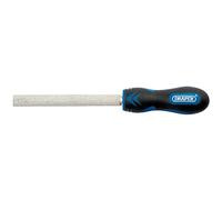 Draper 49421 Soft Grip Half Round Tiling File, 140mm , Blue
