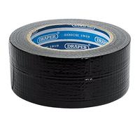 Draper 49432 Duct Tape Roll, 33m x 50mm, Black