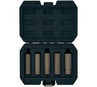 Draper Wheel Nut Double Socket Set 3/8in Sq. Dr. (5 Piece) Pk 1 12423