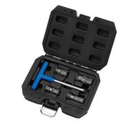 Draper 5 Piece 1/4" T Handle and ABS Sensor Reamer Set 1/4"