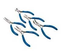 Draper 33057 Carbon Steel Mini Plier Set, 5 Pieces,Blue