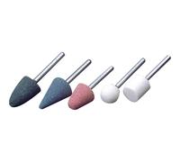 Draper 49294 5-Piece Vitrified Mounted Grinding Point Set, Blue, 1/8-Inch