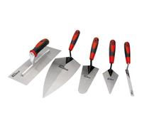 Draper Redline 69153 Trowel Set (5-Piece), Red