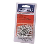 Draper Aluminium Pop Rivets 3.2mm 15.8mm Pack of 50
