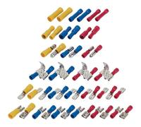 Draper 50002 Assorted Electrical Terminal, 50 Pieces , Blue