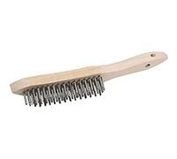 Draper 50931 Stainless Steel 4 Row Wire Scratch Brush 310mm