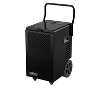 Draper 50L Industrial Dehumidifier With 7L Tank, Auto Shut-Off, Continuous Drainage & Portable Wheeled Design