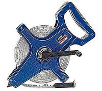 Draper 50m Fibreglass Measuring Tape | 165ft Surveyors Tape | Class III Hand Tools | Metric and Imperial Graduations| Impact Resistant | 13mm Wide | 51089