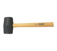 Draper 51095 Rubber Mallet With Hardwood Shaft, 410g/14.5oz
