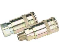 Draper 1/4in Bsp Taper Female Thread Vertex Air Coupling (Sold Loose) 51384
