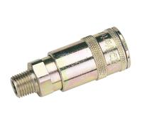Draper 1/4in Bsp Taper Male Thread Vertex Air Coupling 51402