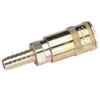 Draper 3/8in Bore Vertex Air Line Coupling With Tailpiece (Sold Loose) 51417