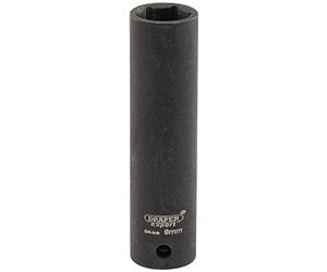 Draper 5187 1/4" Square Drive Expert Hi-Torq Metric Deep Impact Socket, 9 mm Size