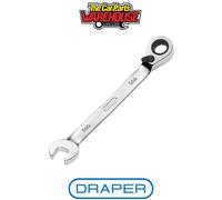 Draper 51968 Draper HI-TORQ Metric Reversible Ratcheting Combination Spanner 9mm