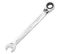 Draper 51973 Hi-Torq Metric Reversible Ratcheting Combination Spanner, 10mm, Blue