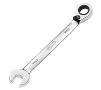 Draper 51977 Hi-Torq Metric Reversible Ratchet Spanner, 165 mm Length