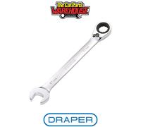 Draper 52005 Draper HI-TORQ Metric Reversible Ratcheting Combination Spanner 17m