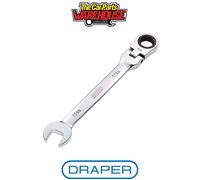 Draper 52017 Draper HI-TORQ Metric Flexible Head Ratcheting Combination Spanner