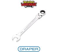 Draper 52025 Draper HI-TORQ Metric Flexible Head Ratcheting Combination Spanner