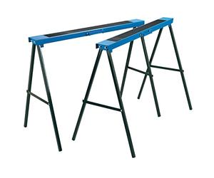 Draper 52072 Fold Down Trestles, 1000mm x 800mm, Pair , Blue
