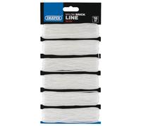 Draper 52130 Nylon Brick Line Hanks 6 X 18M per card