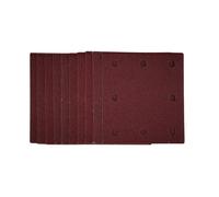 Draper 52390 1/4 Sanding Sheets With Hook And Loop 115 X 105Mm 80 Grit (Pack Of 10) each 1