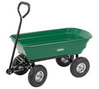 Draper Larger Heavy Duty Tipping Garden Trolley 200kg