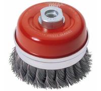 Draper Expert Twist Knot Wire Cup Brush, 100mm, M14 52633
