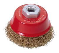 Draper 52635 Expert Crimped Wire Cup Brush, 60mm x M14