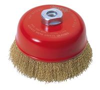 Draper 52638 Expert Crimped Wire Cup Brush, 125mm x M14