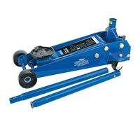 Draper 53089 Heavy Duty Trolley Jack, 3 Tonne, 720mm x 345mm x 185mm, Blue