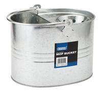 Draper Mop Bucket 53245 Galvanised 9L Blue