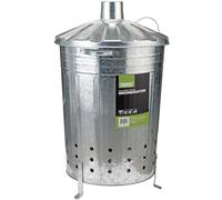 Draper 53253 Galvanised Garden Incinerator, 85L
